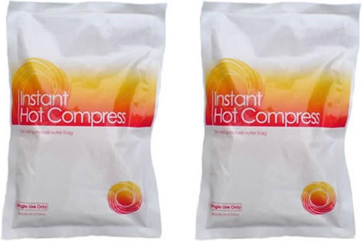 Bellson Instant Hot Pack éénmalig gebruik (2 Stuks)