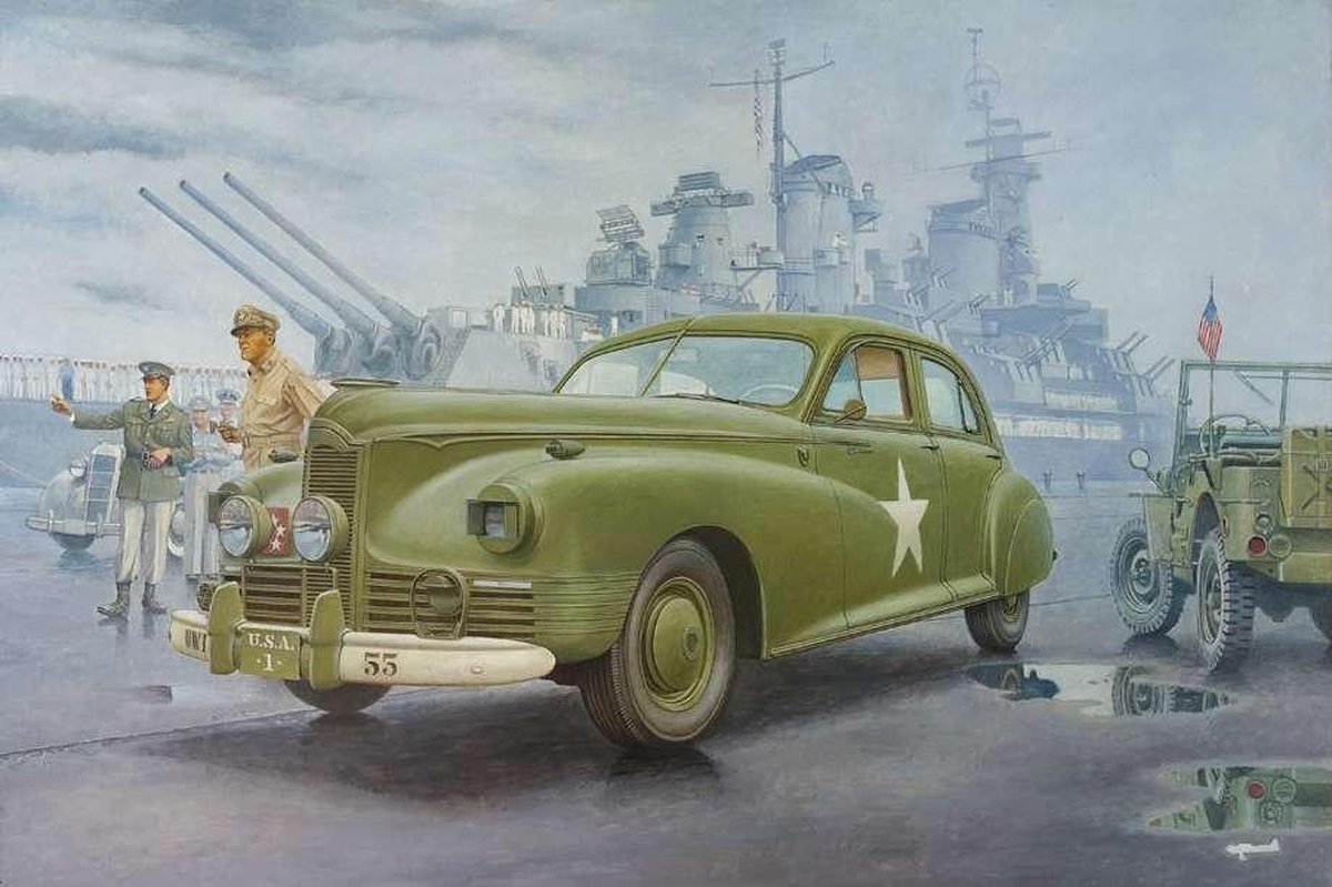 1:35 Roden 815 Packard Clipper Car Plastic kit