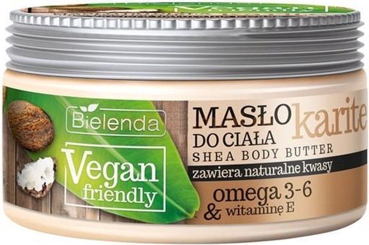 Veganistisch vriendelijke Karite body butter 250ml