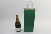 Papieren Flestassen Dk Groen 140x80x390mm - 50 st
