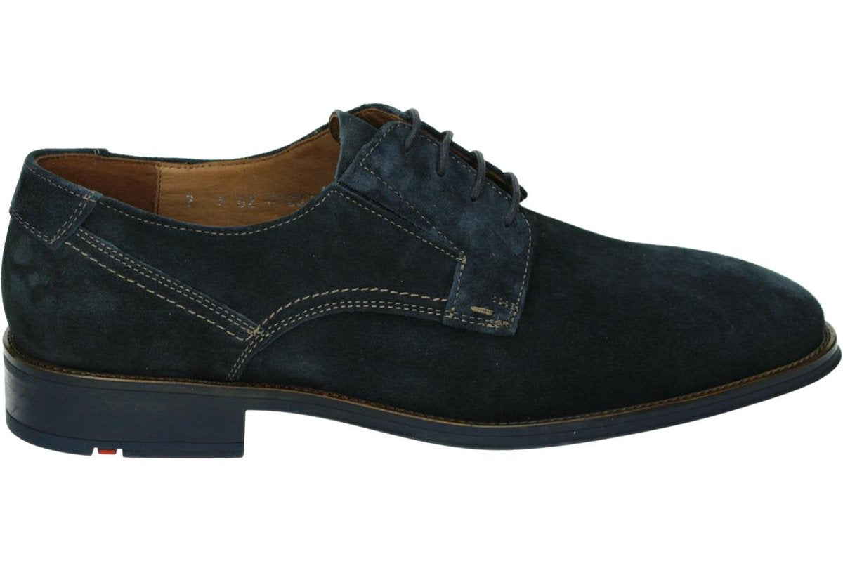 Lloyd -Heren -  blauw donker - geklede veterschoen - maat 43