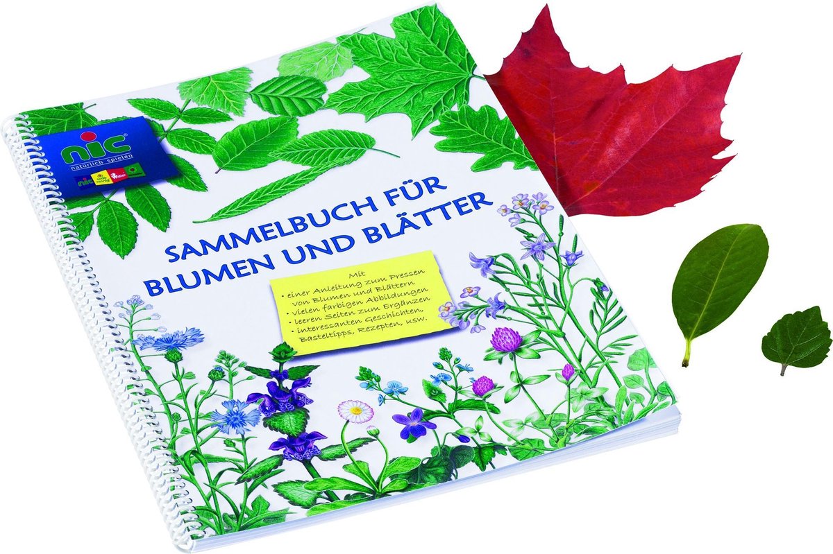 Glückskäfer Plakboek Voor Bloemen En Bladeren A4-formaat