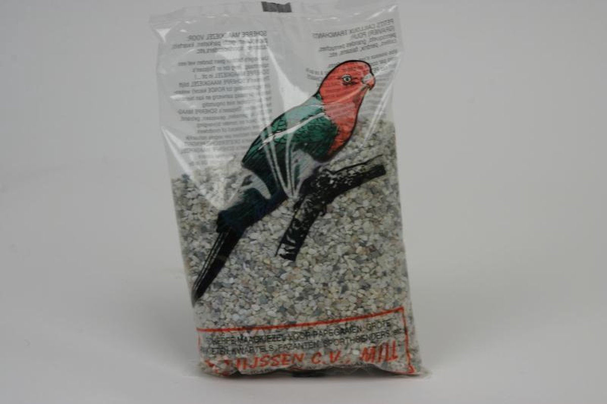 Thijssen Maagkiezel grote Parkiet - 5 zakken van 1 kg - Vogelsnack