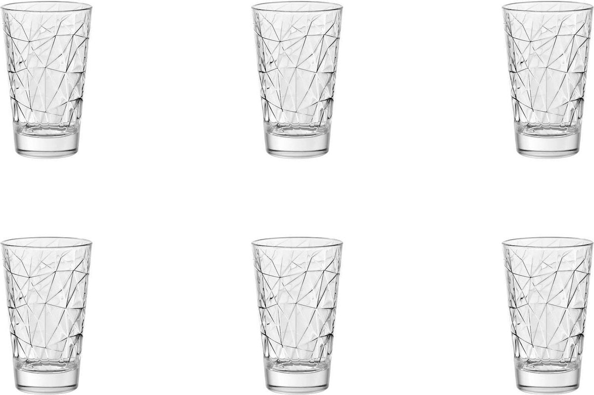 Vidivi Dolomiti Longdrinkglas - 41 cl - 6 stuks