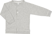 Koeka - Baby vestje Pip - 50/56 - White Grey