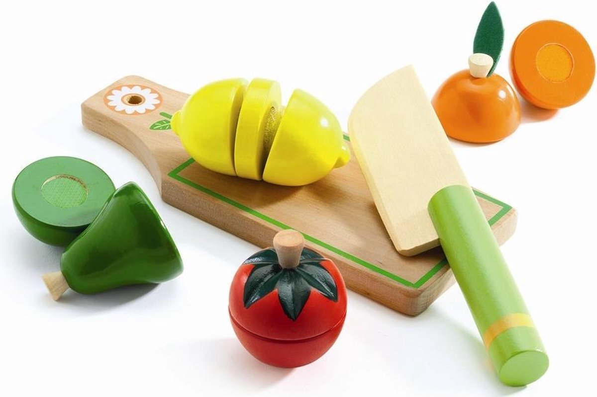 DJECO Fuits and vegetables to cut - 20 x 20 x 4