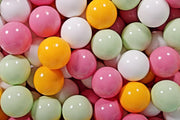 Ronde Ballenbak set incl 200 ballen 90x30cm - Mint: Wit