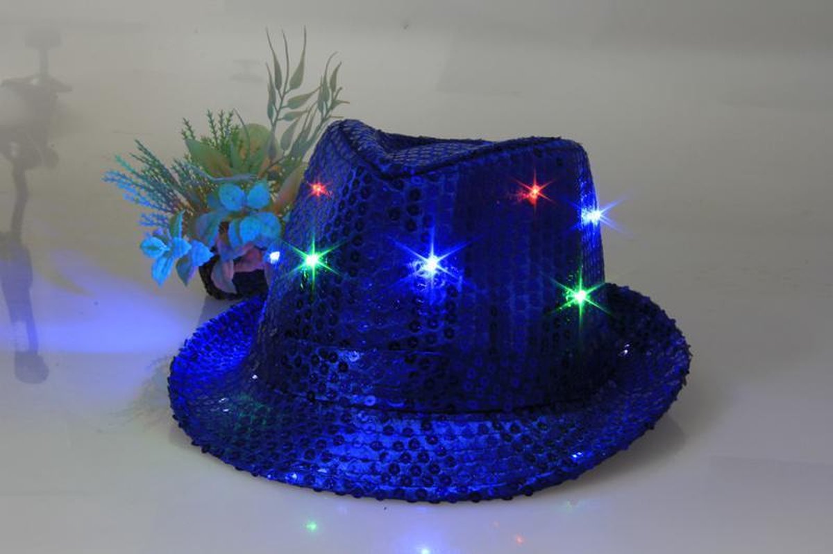 LED Hoed Blauw
