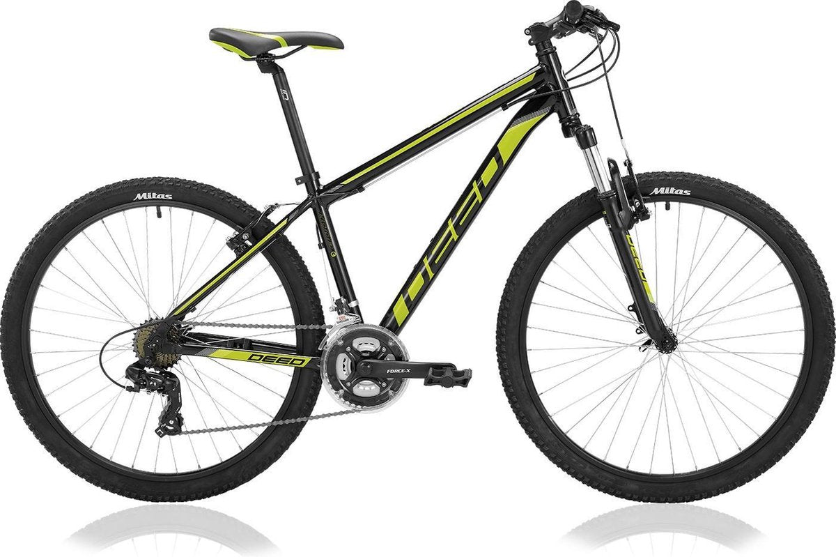 Deed Hoop - Fiets - Mannen - Zwart;Lime - 50 cm