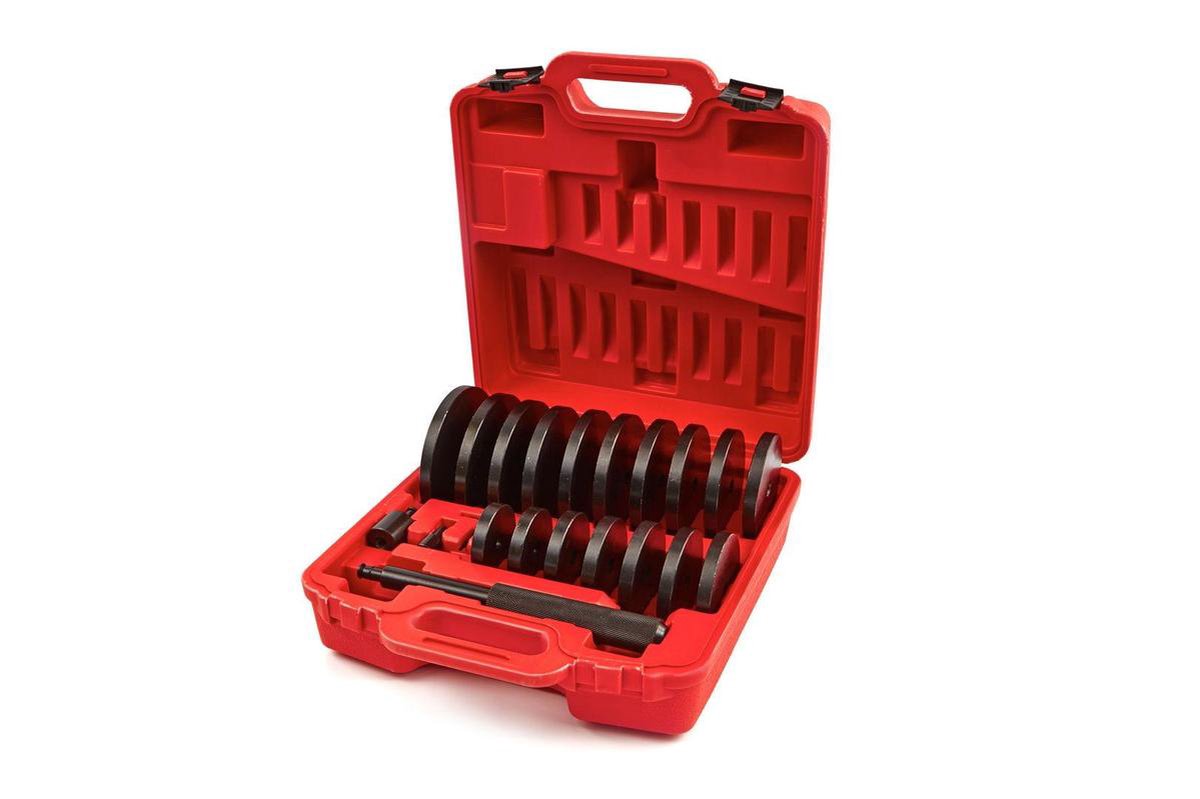 21 Delige Wiellager en Pakking de-montageset 70 - 150 mm.