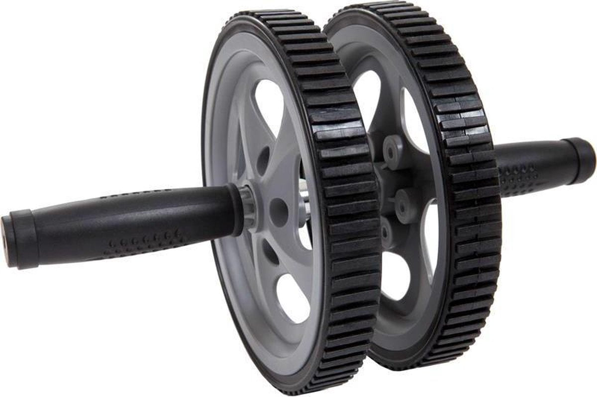 ScSPORTS® Ab wheel - Trainingswiel - met 2 wielen - Voor o.a. rug- en buikspieren