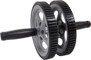 ScSPORTS® Ab wheel - Trainingswiel - met 2 wielen - Voor o.a. rug- en buikspieren