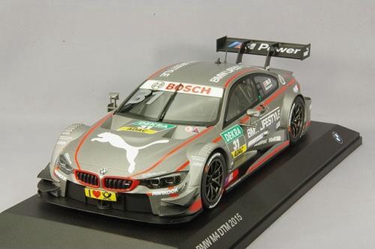 BMW  M4 (F82) DTM 2015 BMW Team RBM Nr # 31 T.Blomqvist Norev 1-18