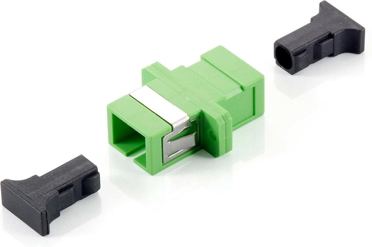 Equip 156144 glasvezeladapter SC/APC Groen 12 stuk(s)