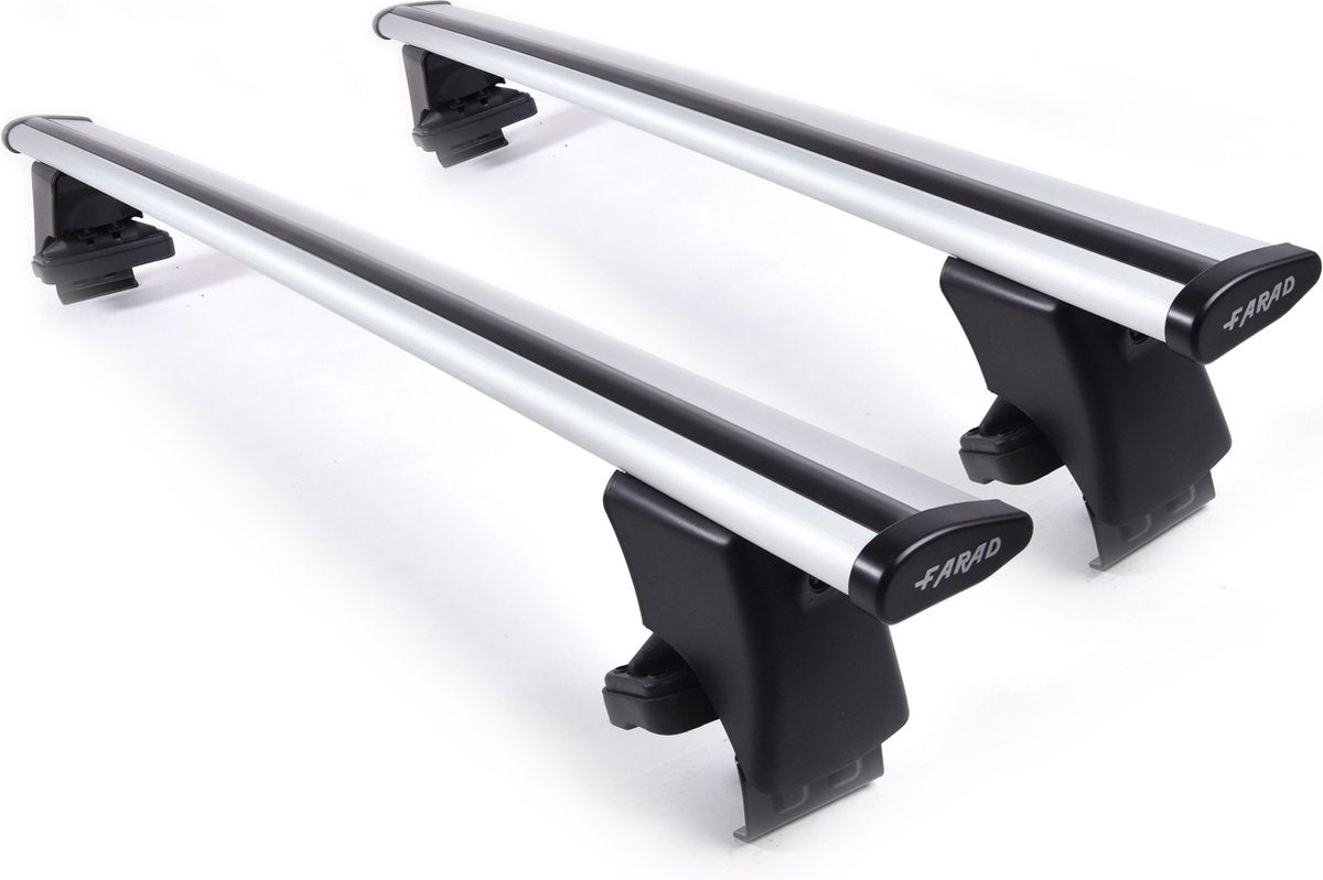 Farad Dakdragers - VW Golf 7 5 deurs 2012 t/m 2019 - Glad dak - 100kg Laadvermogen - Aluminium -Wingbar