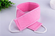 SkinCleanAndCo -Loofah baddoek - Loofa - Lichaamsborstel - Badspons - 8*68 cm- Rose