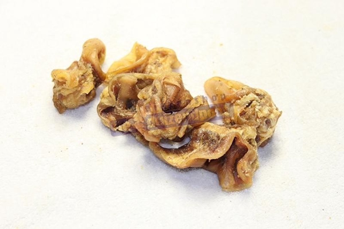 Varkensoorstukken hond - 3 kilo - honden snoepjes - hondensnacks