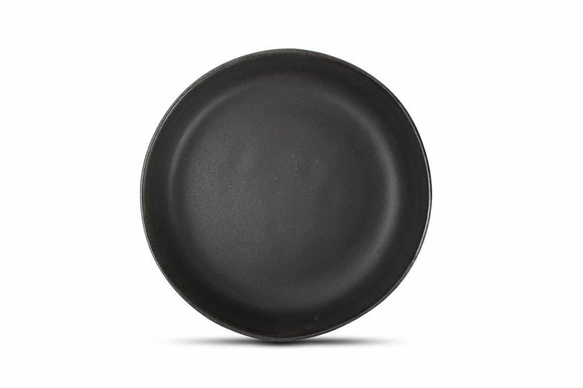 S&P STUDIO URBAN diep bord 21 cm zwart (set/4)