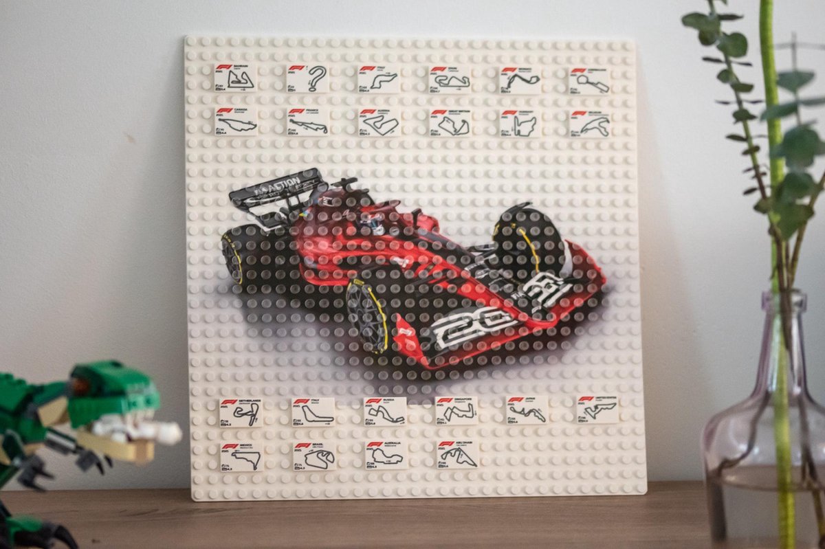 LEGO Formula 1 tracks 2021 plus bodem