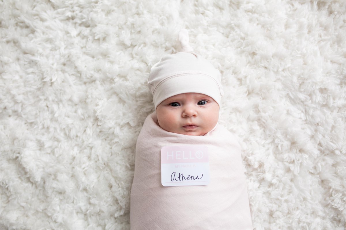 Lulujo Hello World Inbakerdoek - Met Muts - Pink