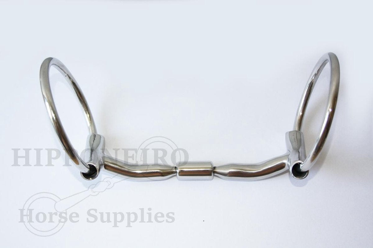 Hipponeiro anatomisch gevormd RVS watertrens bit - 12