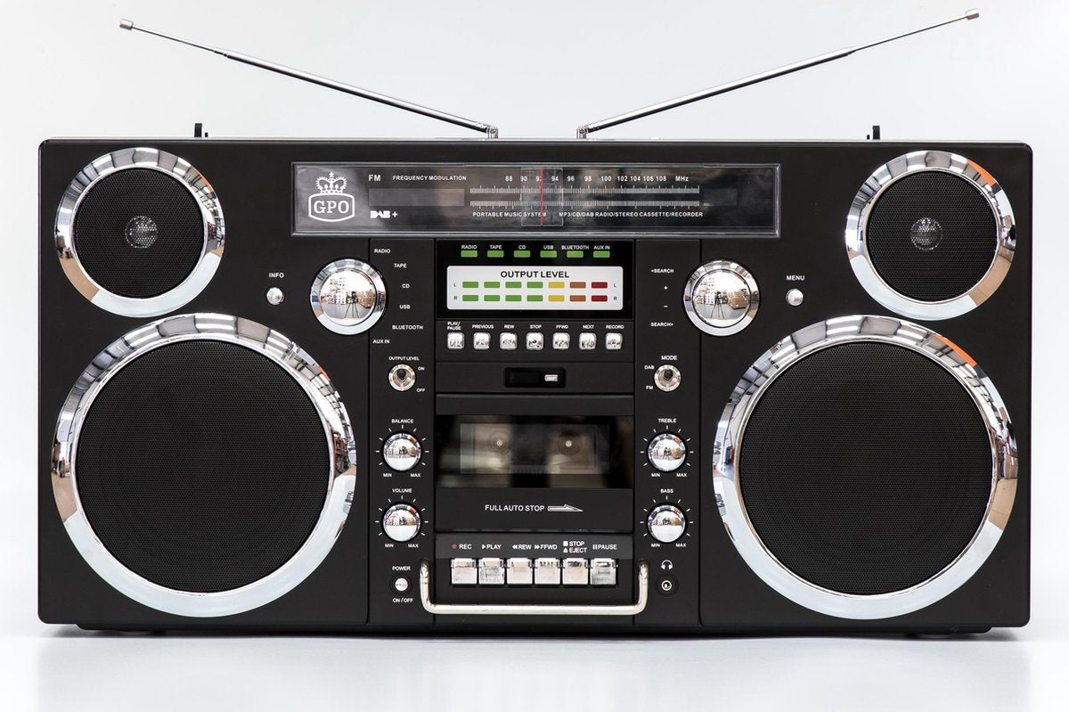 GPO BROOKLYNBLA Ghettoblaster bluetooth