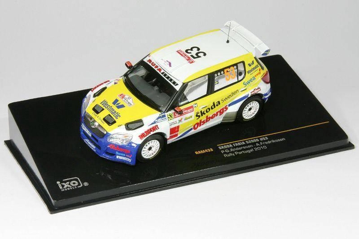 Skoda Fabia S2000 #53 Rally Portugal 2010 - 1:43 - IXO Models