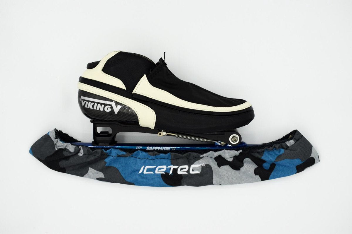 Icetec | Schaatshoezen - Lichtblauw - Schaatsmaat 34-40