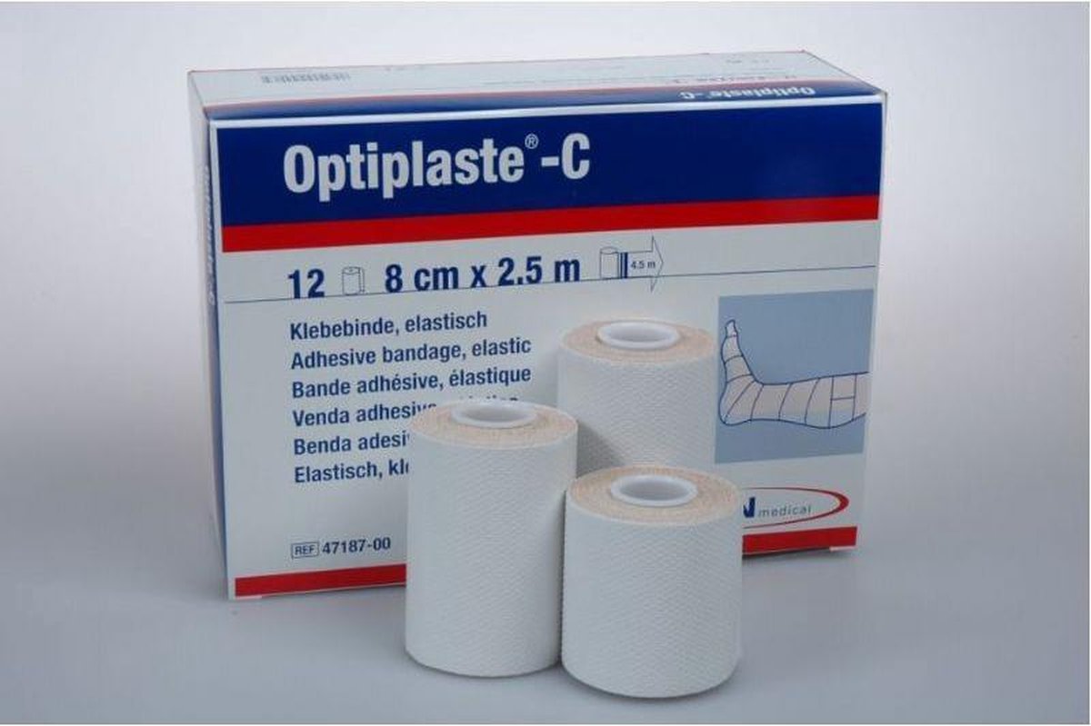 Optiplaste C bandage 6 cm hoog