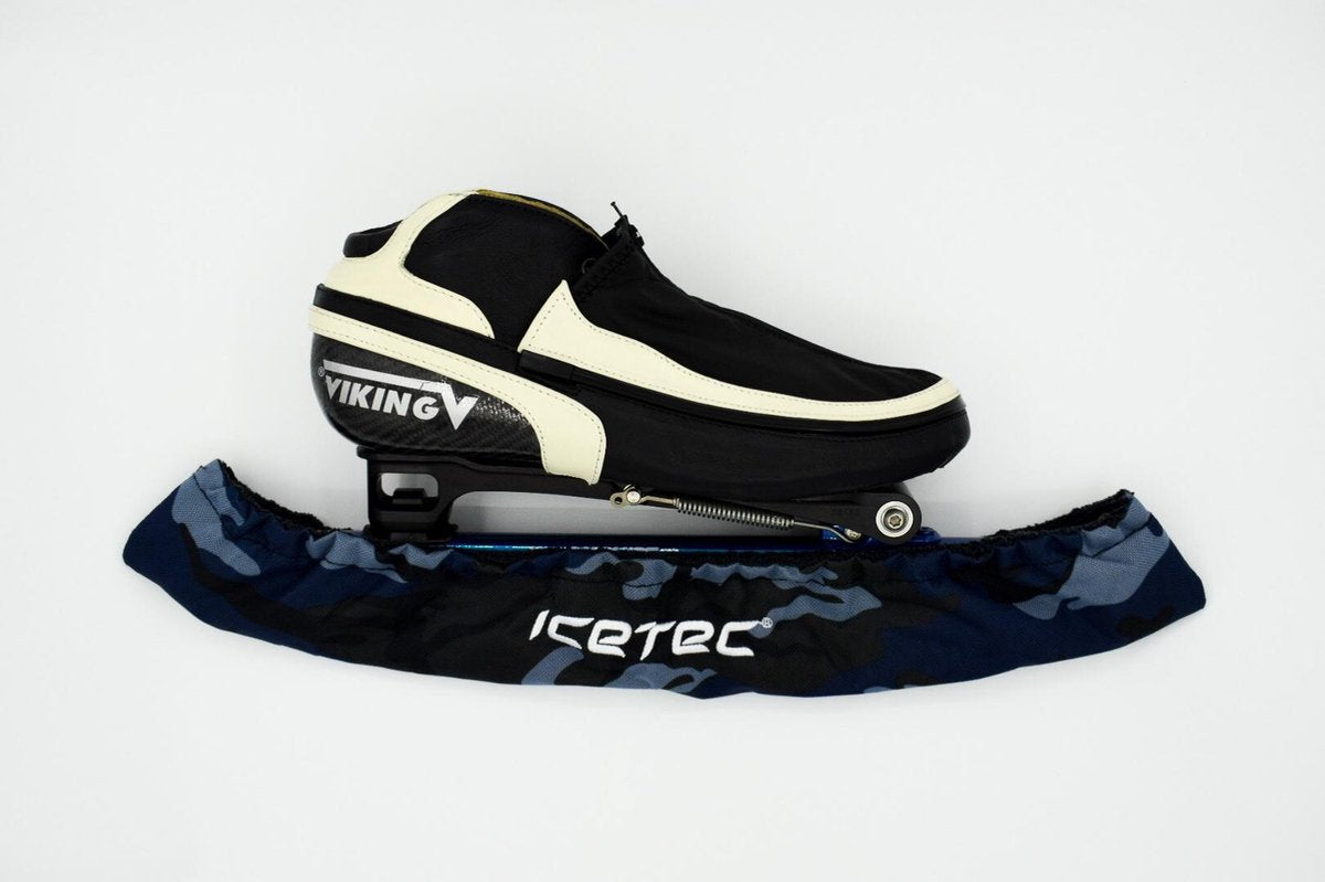 Icetec | Schaatshoezen - Camouflage Blauw - Schaatsmaat 41-43