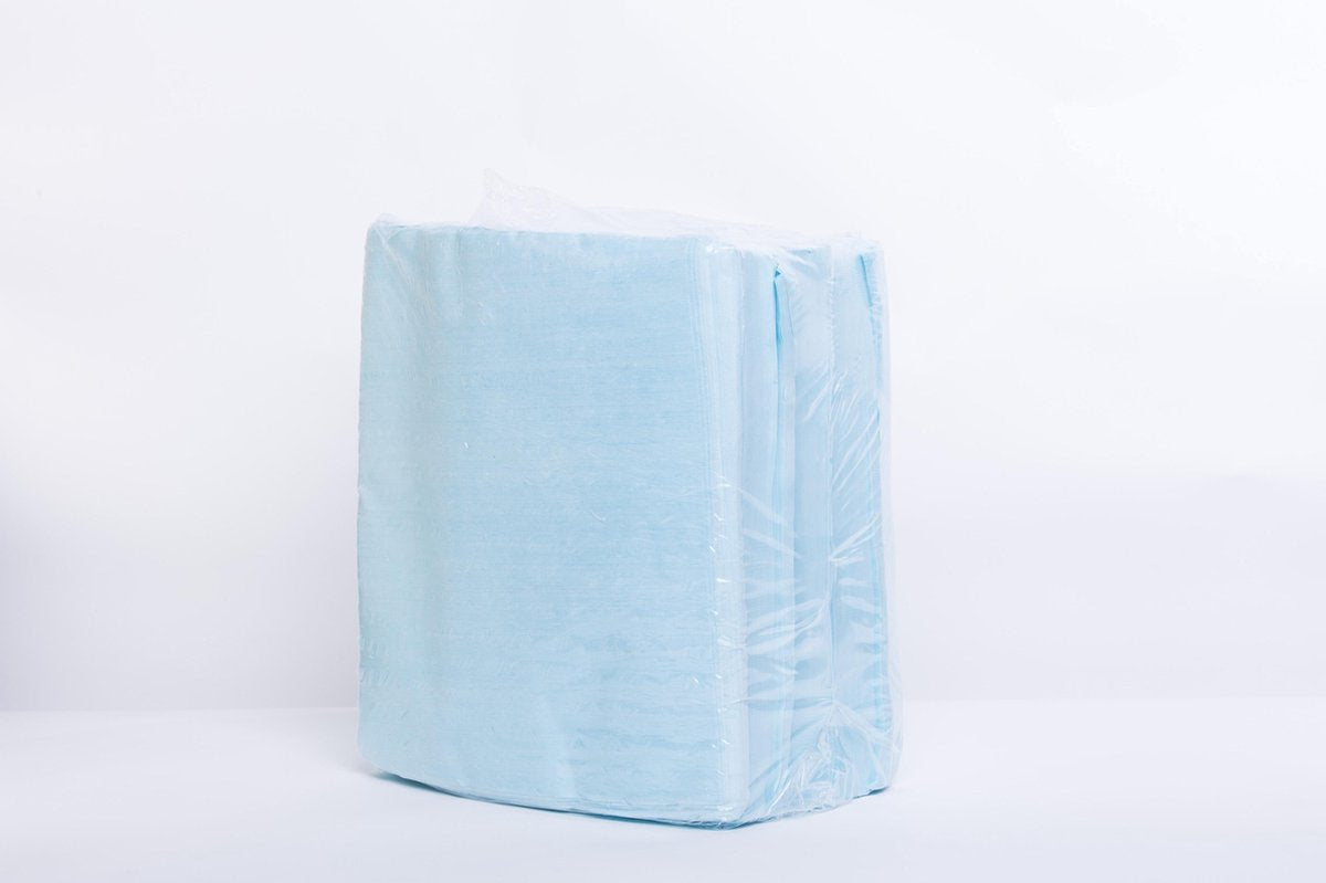 Schoonmaak doeken licht blauw - pak 600 doeken