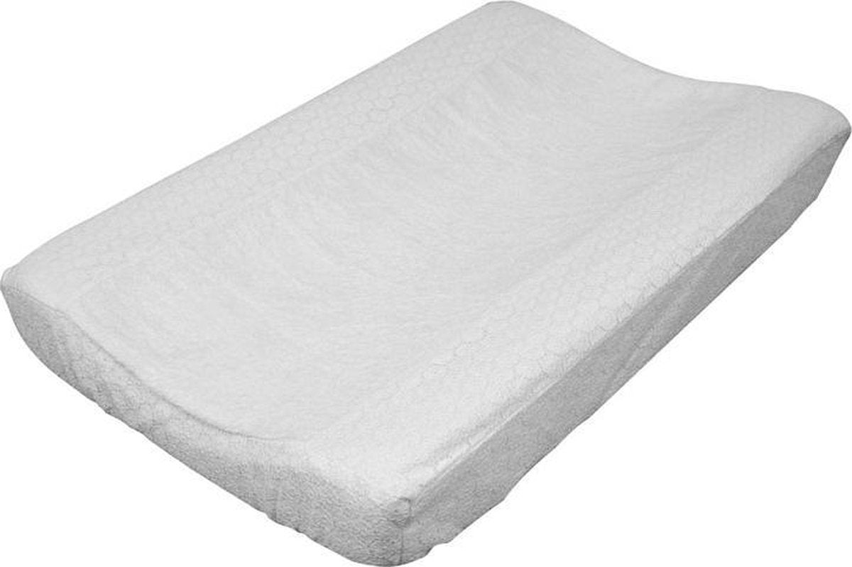 Taftan - Aankleedkussenhoes - Haakwerk - 72 x 44 cm - wit