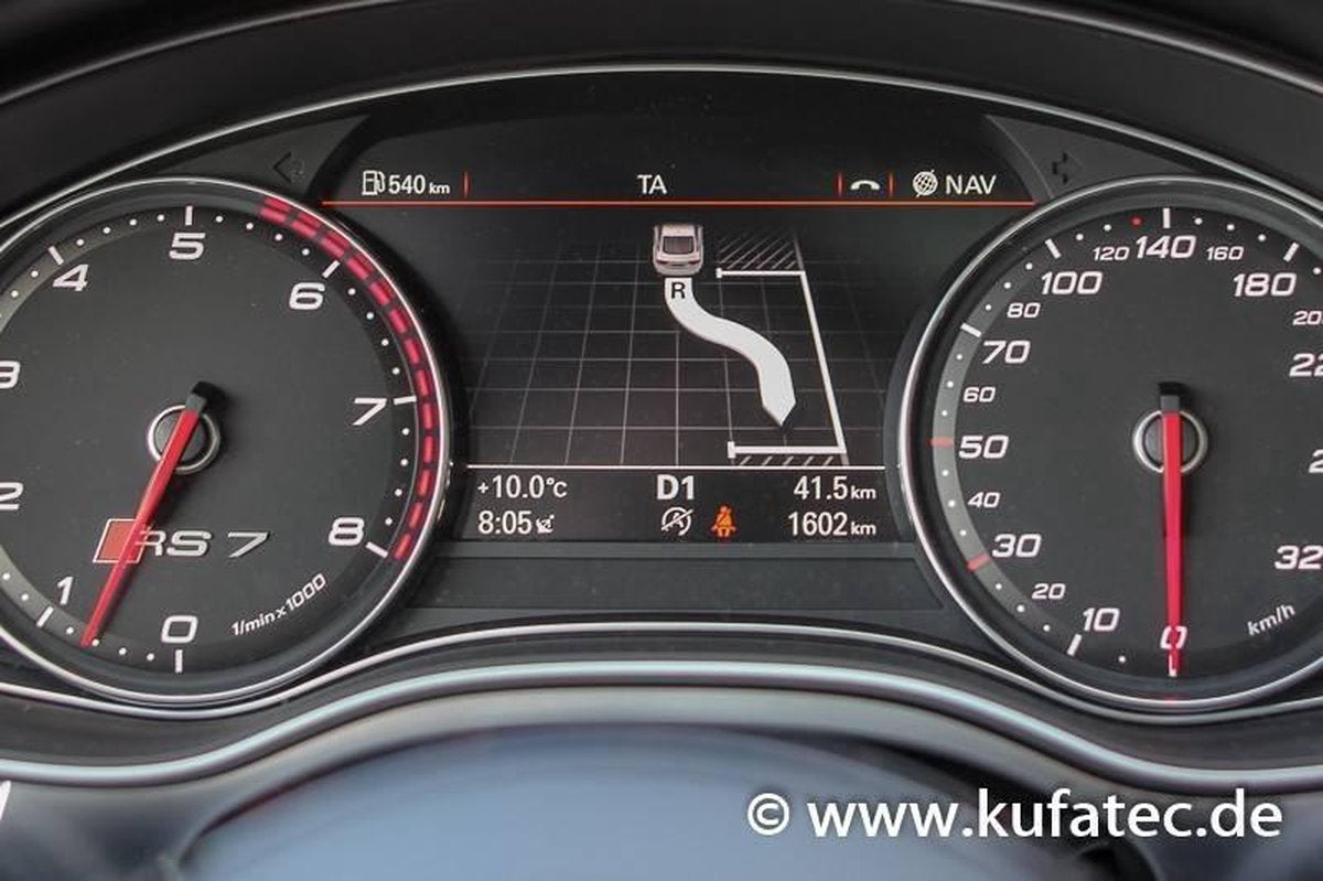 Komplett-Set Parklenkassistent für Audi A6 4G - ohne vorhandene Parkdistanzkontrolle