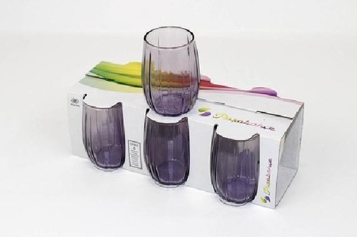 Pasabahce Linka - Paarse Shotglazen - 115 ml