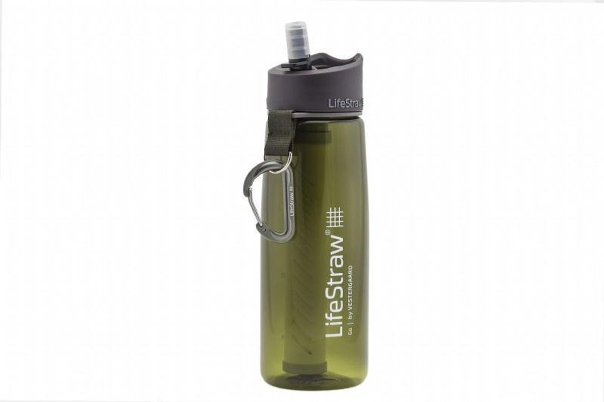 LifeStraw® drinkfles met waterfilter Go 2-stage filtration - Groen