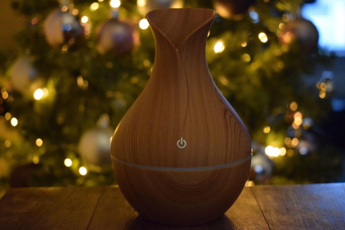 De Aroma Boetiek Aroma Diffuser Ultrasonic LichtBruin