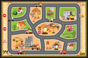 Akar Toys -  Construction - Speelmat / Speeltapijt / Speelmat Foam / Speelgoed - 150x100cm