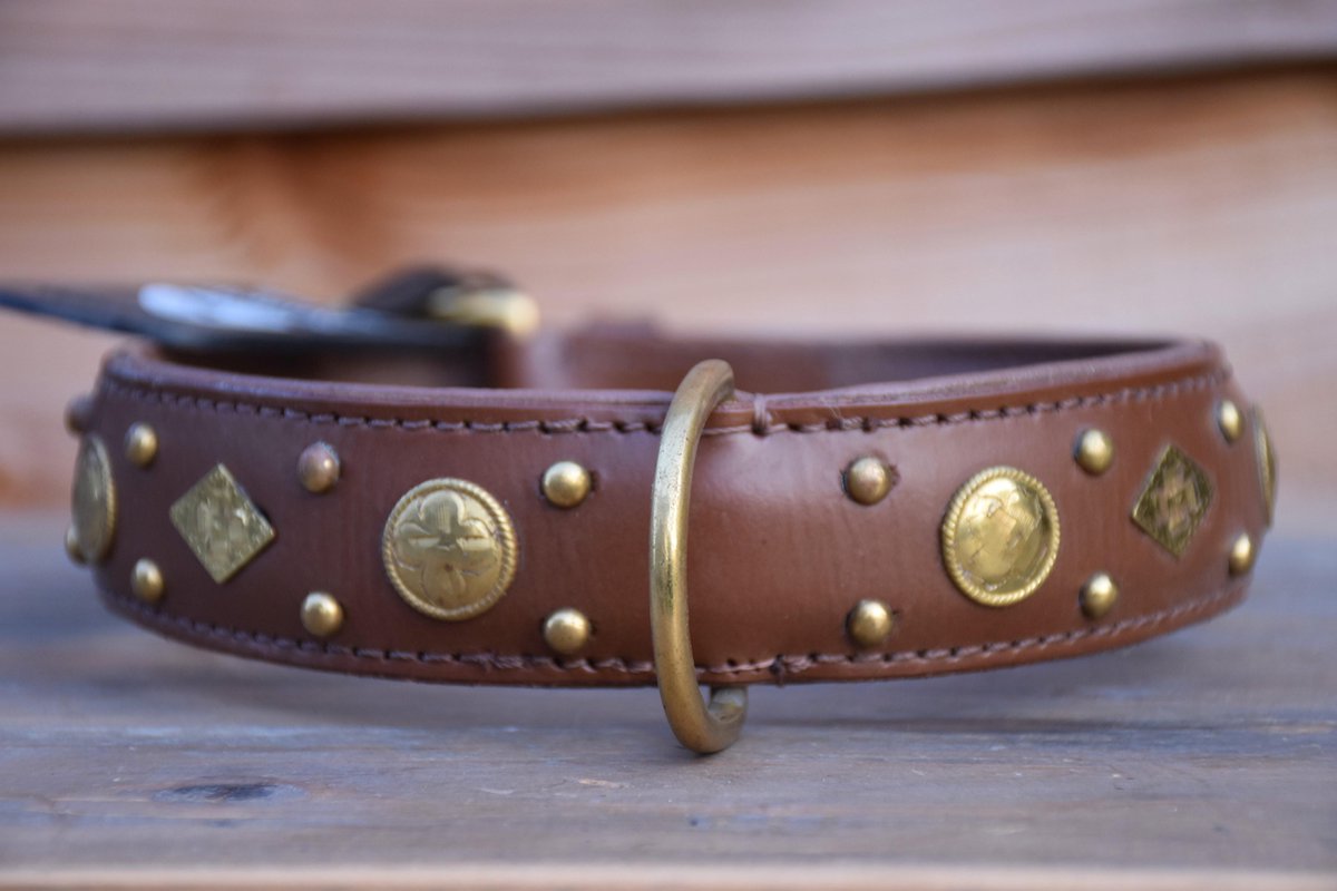 ROYAL TOUGH BROWN HALSBAND 55 CM X 40 MM