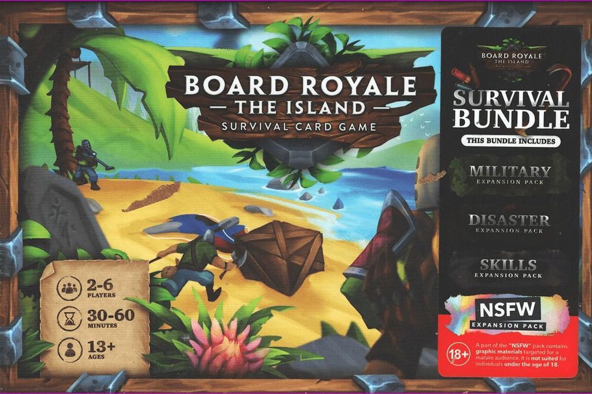 Board Royale the Island Survival Bundle