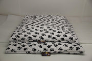 Wolken Ligbed Wit Poot 100 x 100 cm