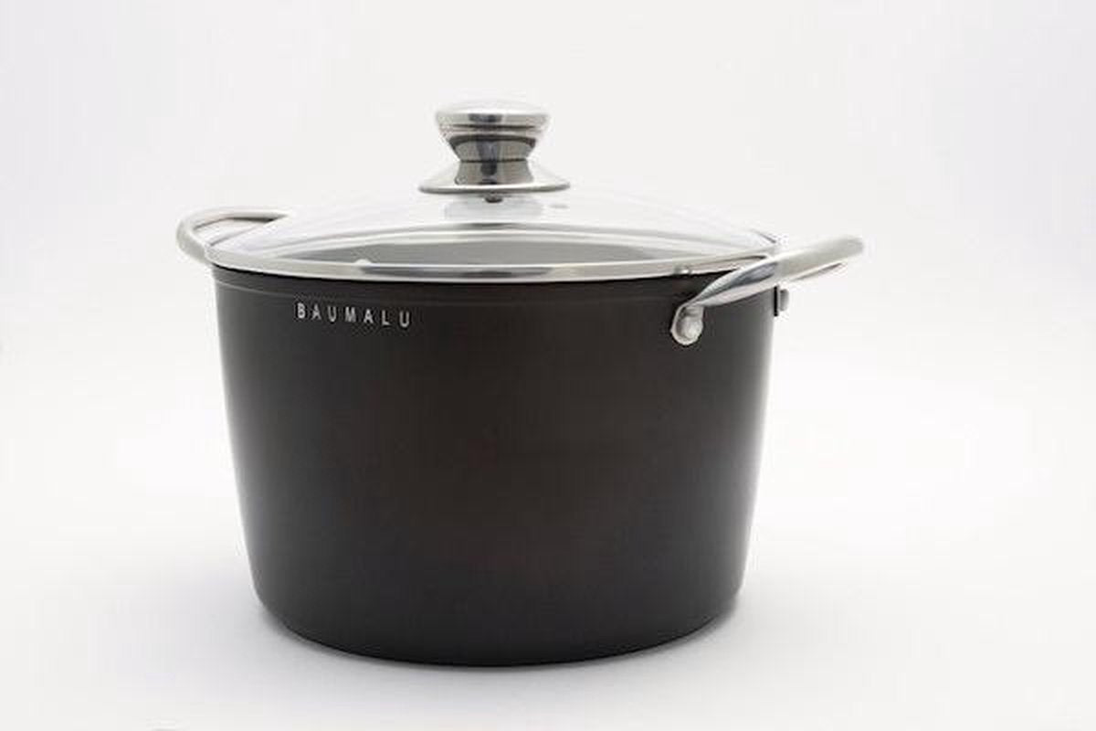 Baumalu Kookpan Ø 24cm Gietaluminium zwart
