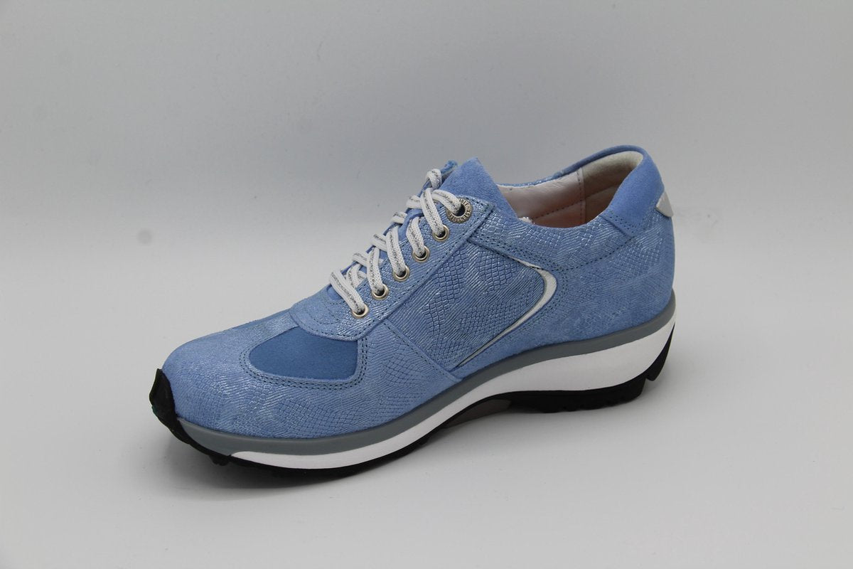 Xsensible- stretchwalker sneaker- Chelsea blue metal- maat 37