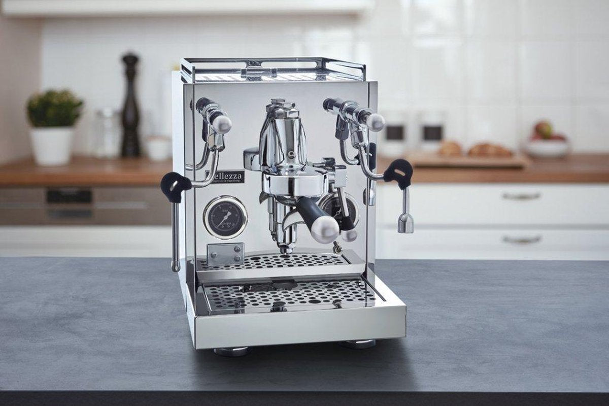 Bellezza Inizio R Push & Go - Espressomachine - Barista Koffiemachine - Inox - Pistonmachine - Barista
