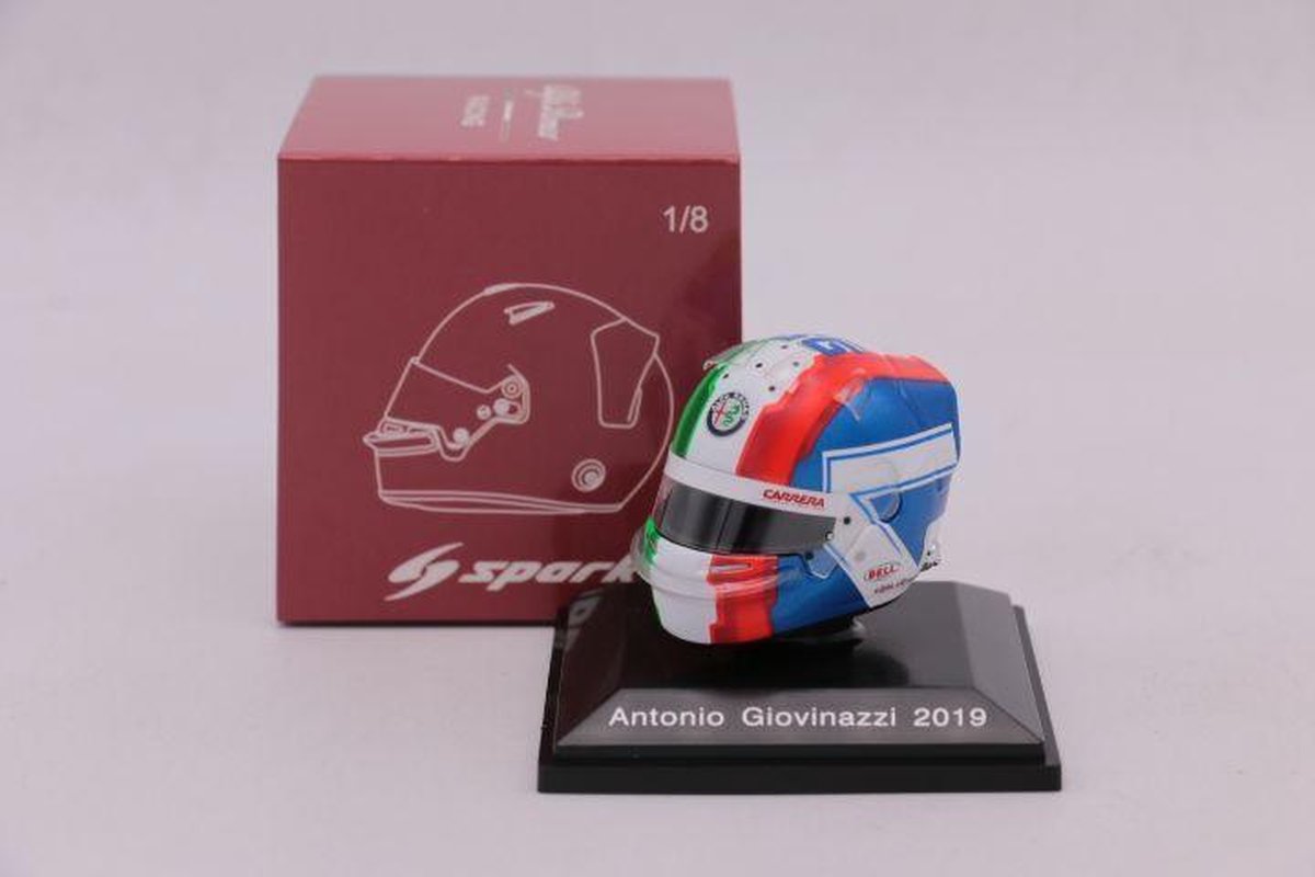 Antonio Giovinazzi A. Giovinazzi Helmet 2019
