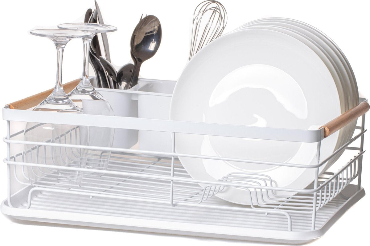 Sareva Afdruiprek Met Plateau Wit