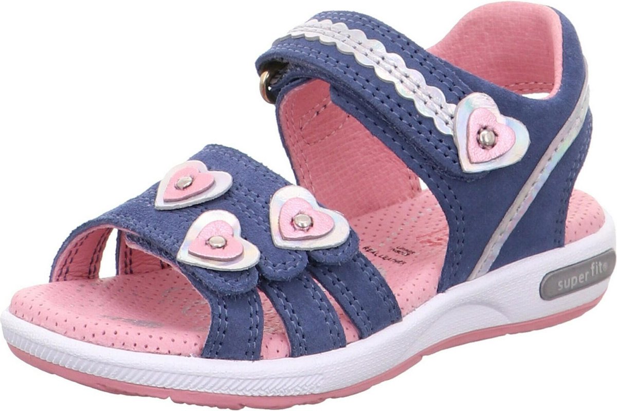 Superfit 6133 - Kinderen MeisjesSandalen - Kleur: Blauw - Maat: 31