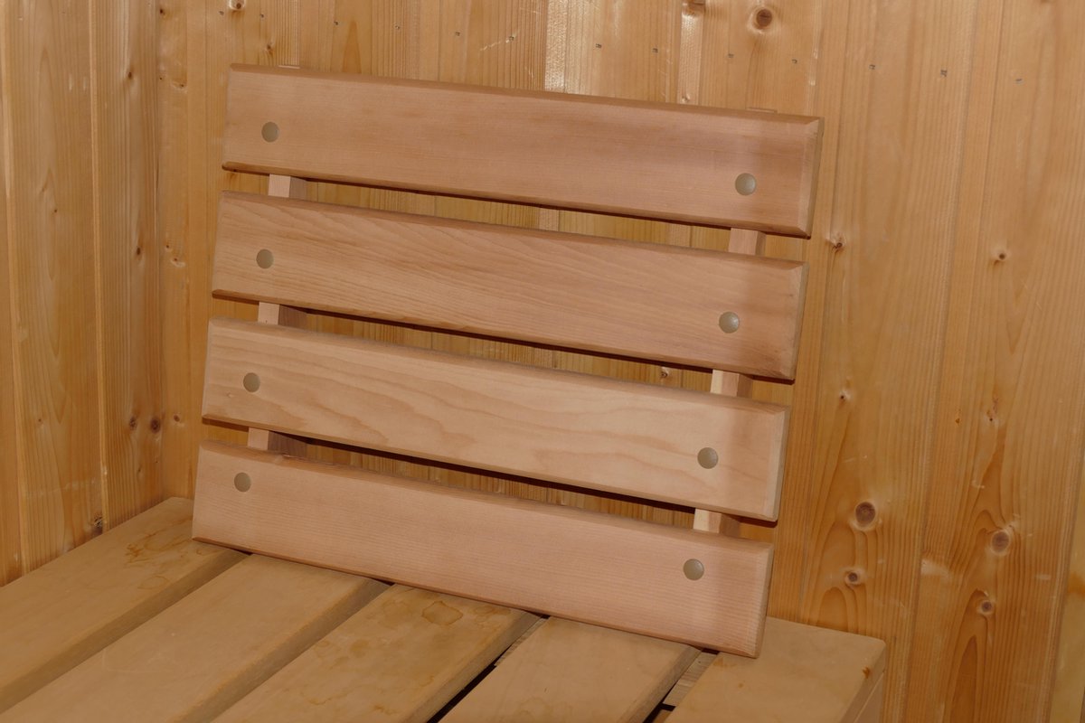 Rento sauna hoofd of rug steun