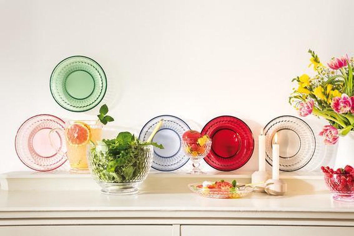 VILLEROY & BOCH Boston coloured Sekt/IJscoupe Red - 12