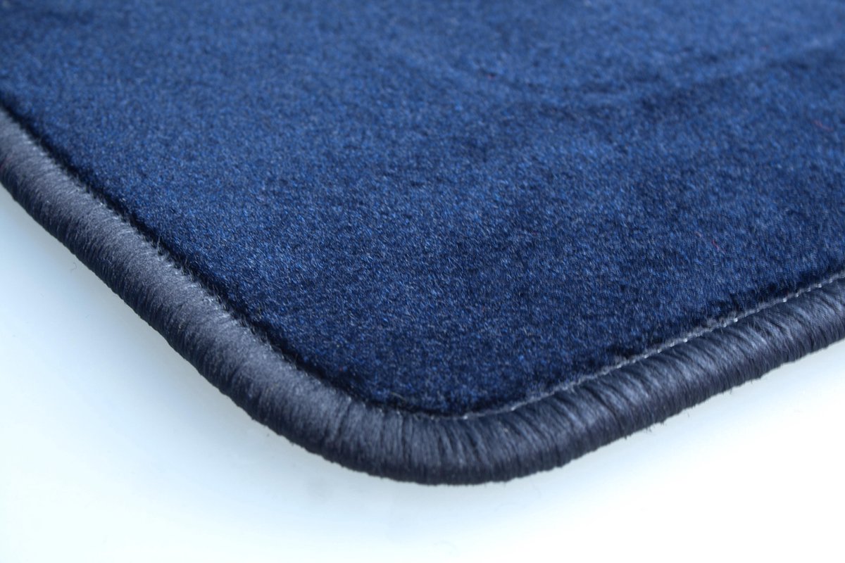 Donkerblauwe velours automatten Subaru Trezia 5-deurs 2011-