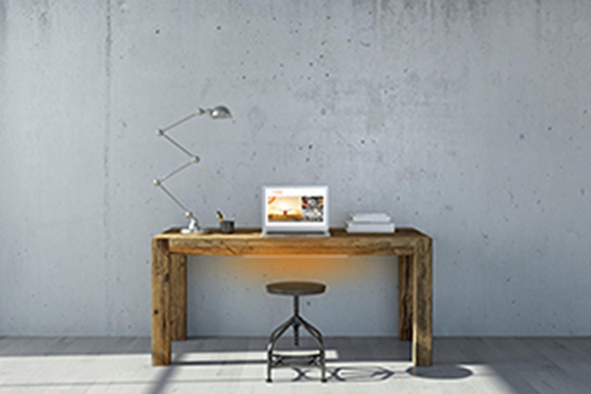 ETHERMA LAVA® DESK 2.0 infrarood bureauverwarmer